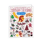 USC Trojans Julia Gash Holiday Pack of 10 Note Cards